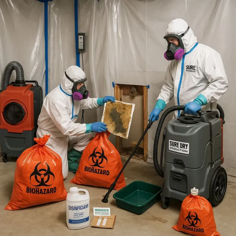 Contaminated Water Handling Protocols process in McCormick, SC