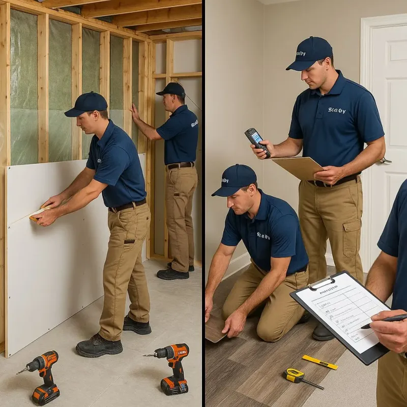 Repairs and Reconstruction process in McCormick, SC