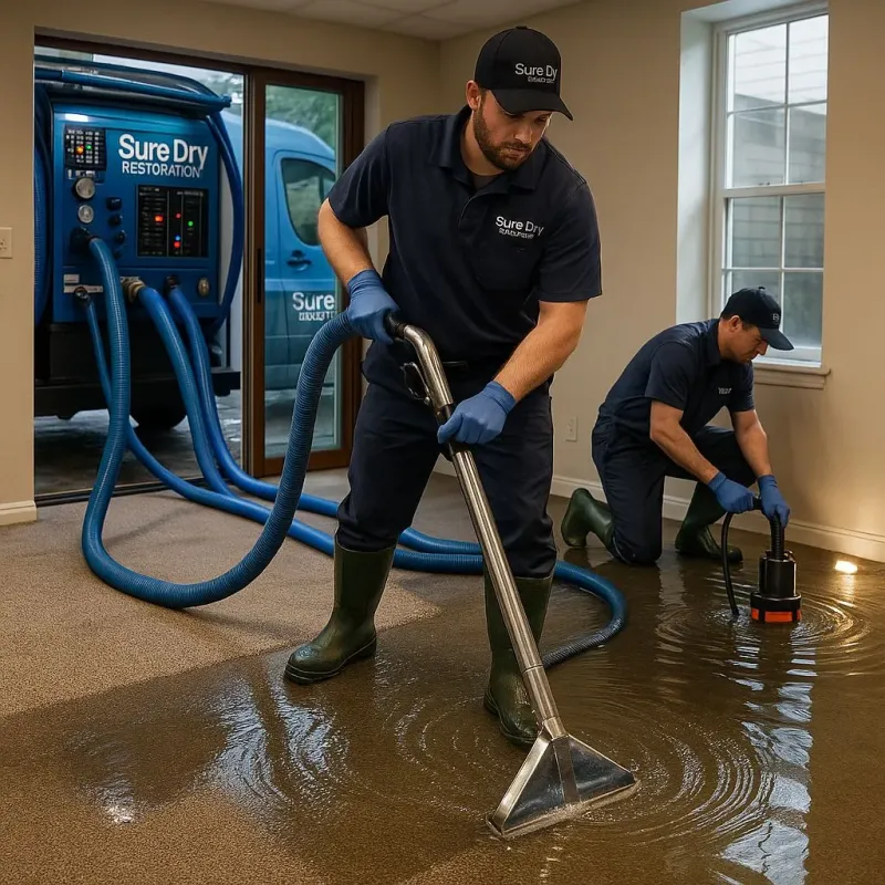 Water Extraction and Removal process in McCormick, SC